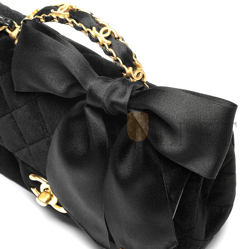 CHANEL MINI FLAP BAG WITH TOP HANDLE AS5875 (20*13*6cm)